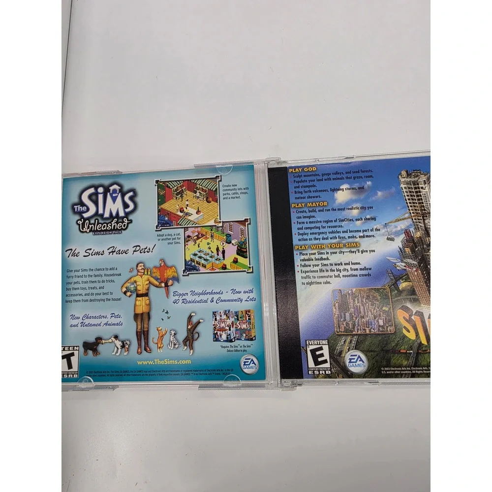 The Sims Superstar Expansion Pack PC 2003 EA Games Maxis 2-Disc Jewel Case